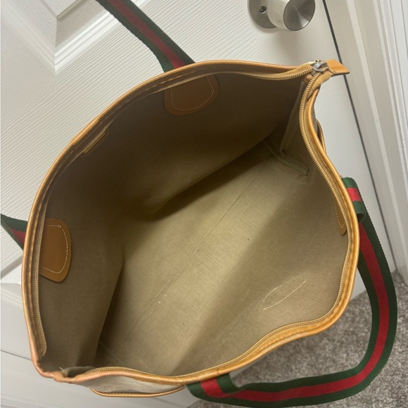 RARE Gucci Vintage East/West Tote Bag - Picture 5 of 8
